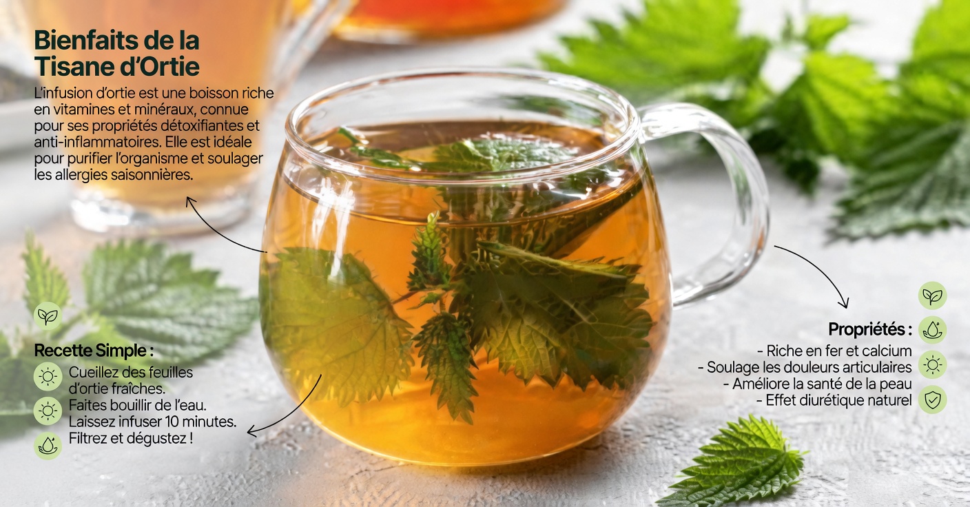 Ortie pour la santé de la prostate : exploration des bienfaits, comment la préparer et précautions essentielles