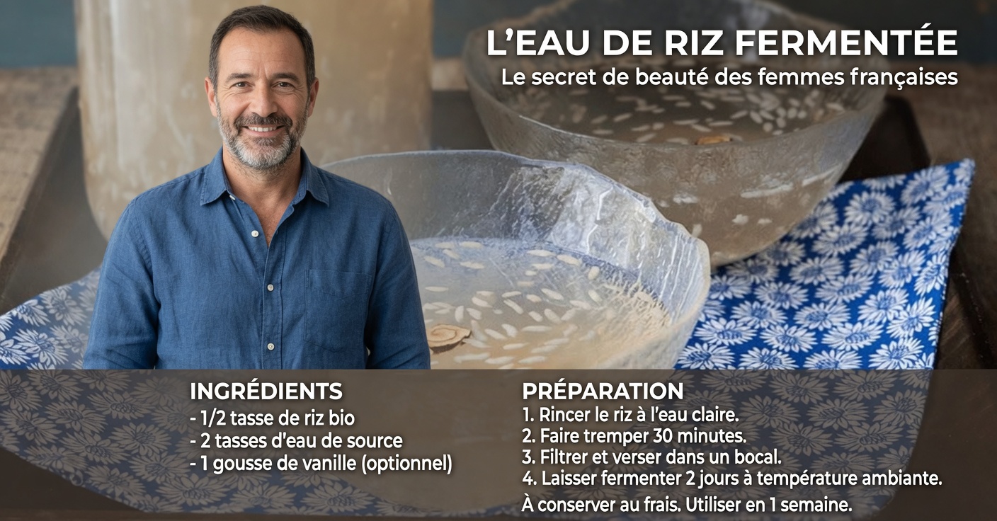 L’eau de riz, c’est comme avoir de l’or à la maison… mais peu de gens savent comment l’utiliser