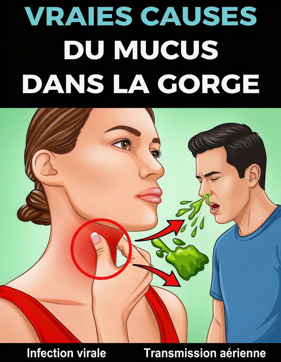 8 façons simples de se débarrasser des glaires et du mucus dans la gorge