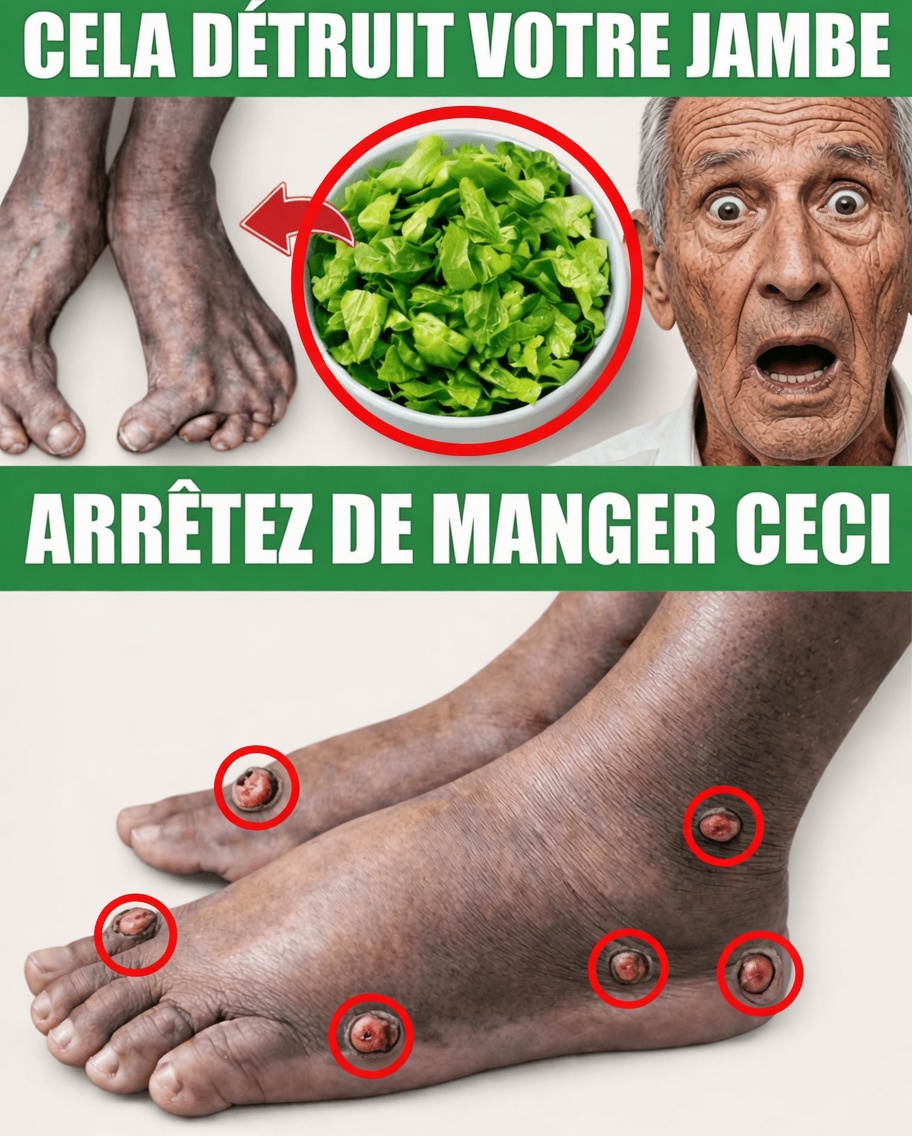Seniors, prenez note : 15 aliments qui aggravent l’engourdissement et les picotements dans vos pieds