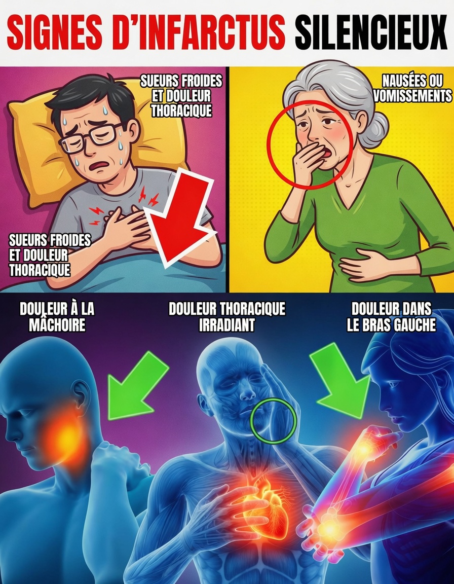 Symptômes d’une crise cardiaque après 60 ans (que vous ignorez souvent au quotidien) | Symptômes d’une crise cardiaque après 60 ans