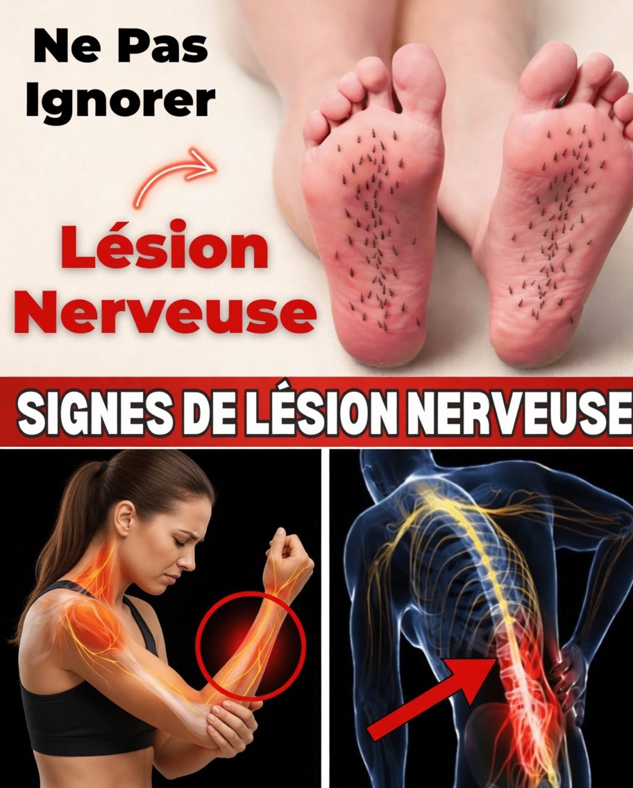 15 signes précoces de lésions nerveuses à ne jamais ignorer