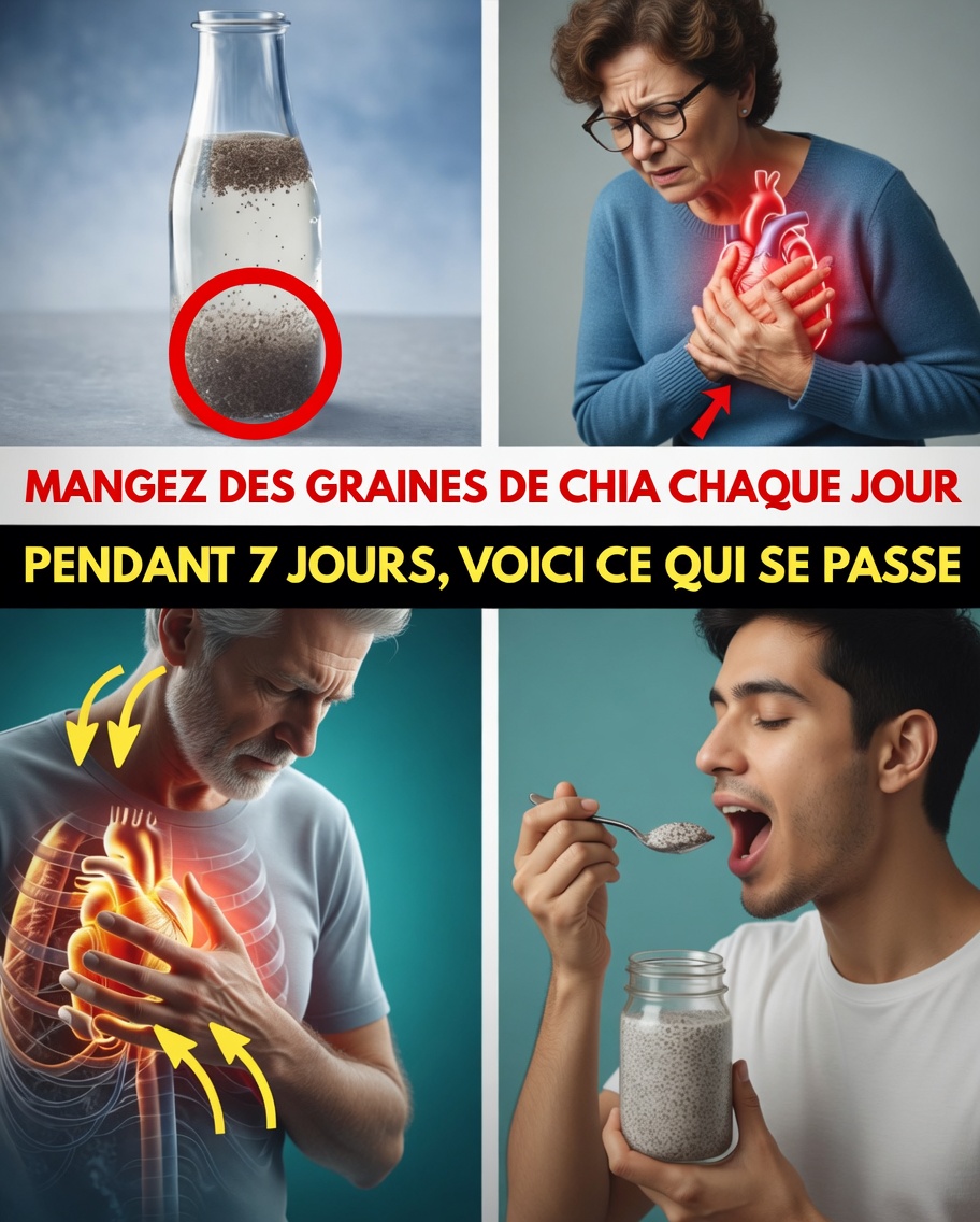 Ce qui se passe vraiment lorsque vous mangez des graines de chia tous les jours pendant 7 jours (ce n’est pas ce que la plupart des gens pensent)