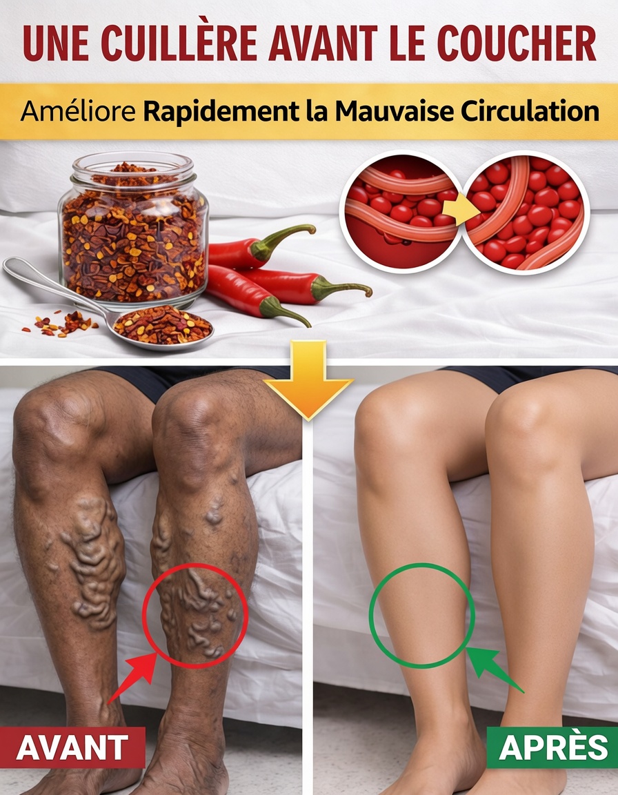 Réveillez-vous avec des jambes plus légères : 6 aliments du soir qui pourraient favoriser la circulation (plus un test simple sur 3 nuits)