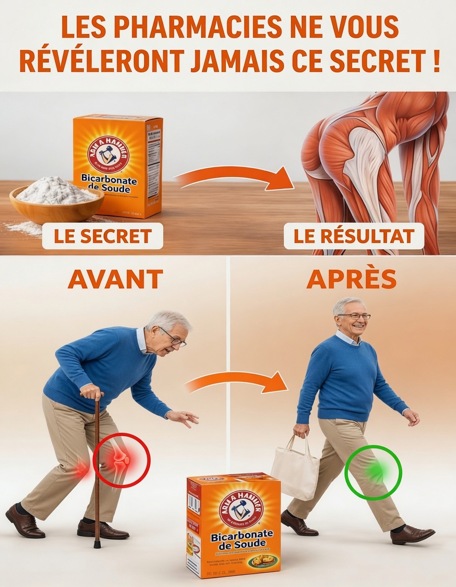 SENIORS, utilisez le BICARBONATE DE SOUDE comme CECI et regardez 13 problèmes de santé disparaître !