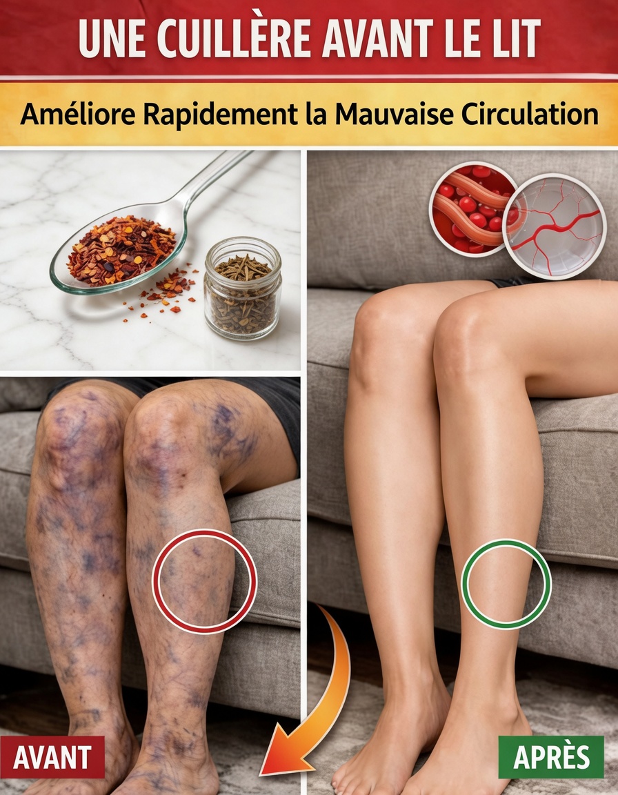 Réveillez-vous avec des jambes plus légères : 6 aliments du soir qui peuvent favoriser la circulation (plus un simple test sur 3 nuits)