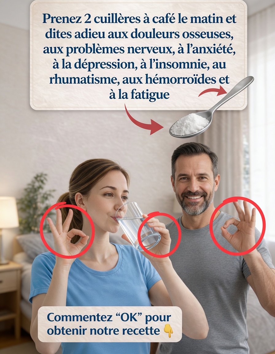 Boire de l’eau salée avant de se coucher : l’habitude nocturne que beaucoup de personnes de plus de 50 ans adoptent pour des articulations plus légères et un meilleur sommeil