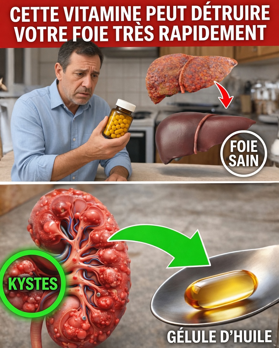 Explorez 9 vitamines et compléments alimentaires courants susceptibles d’affecter la santé du foie et des reins lorsqu’ils sont consommés en excès