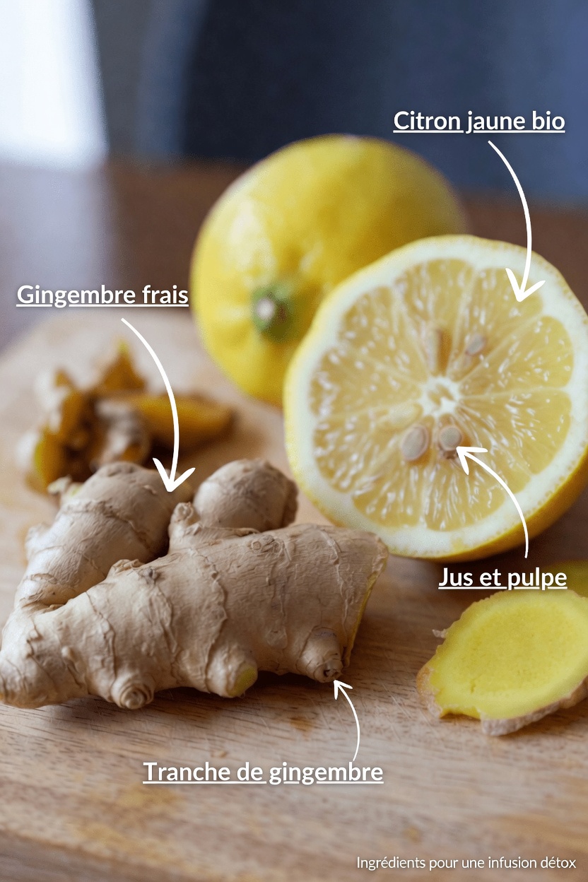 Découvrez des façons simples d’intégrer le gingembre et le citron à votre routine quotidienne grâce à cette recette facile de mélange maison pour le bien-être