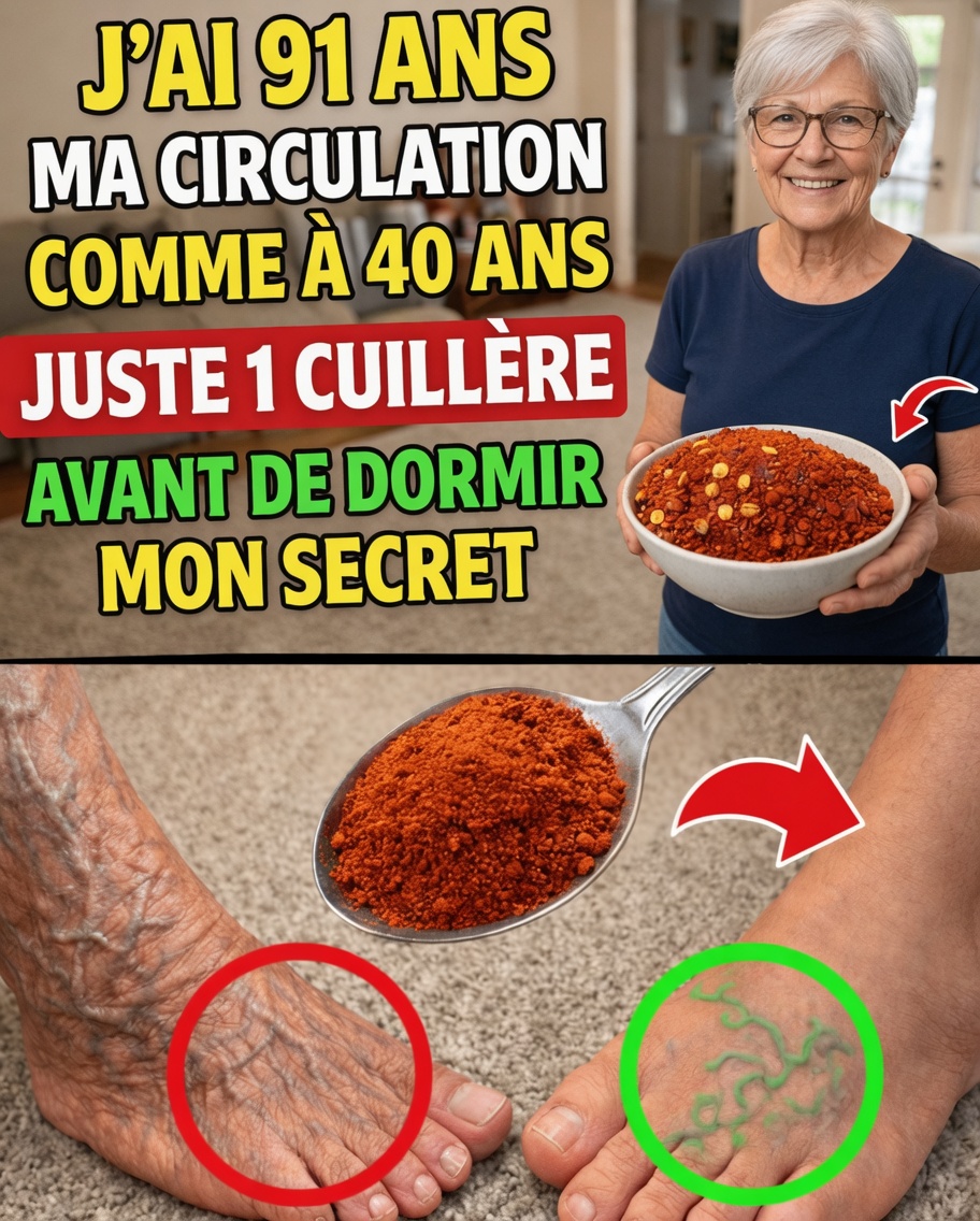 Seniors, mangez CECI avant de vous coucher pour améliorer la circulation des jambes pendant la nuit – Réveillez-vous avec les pieds plus chauds !