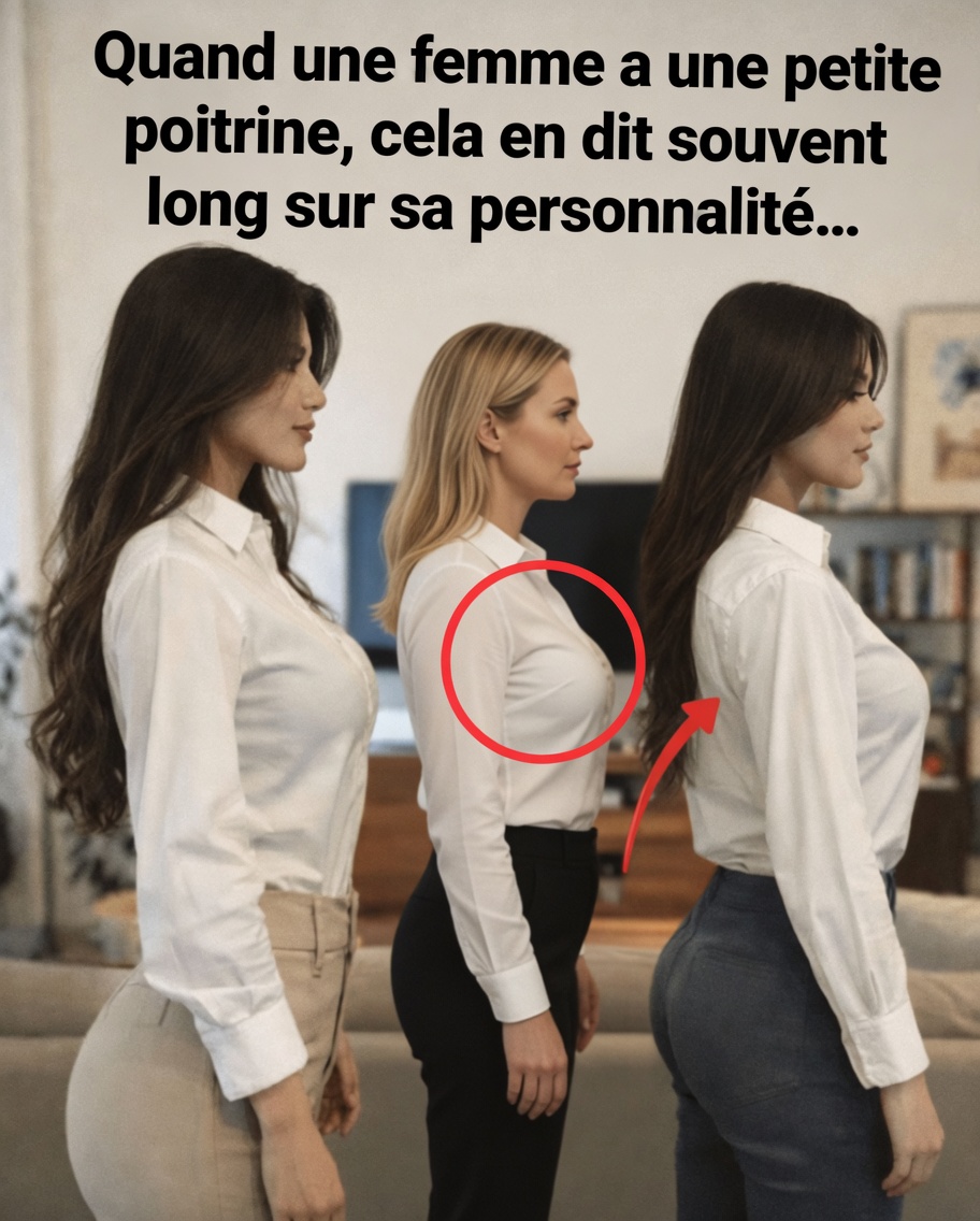 Si une femme a de petits seins, cela peut révéler quelque chose sur sa personnalité… En savoir plus