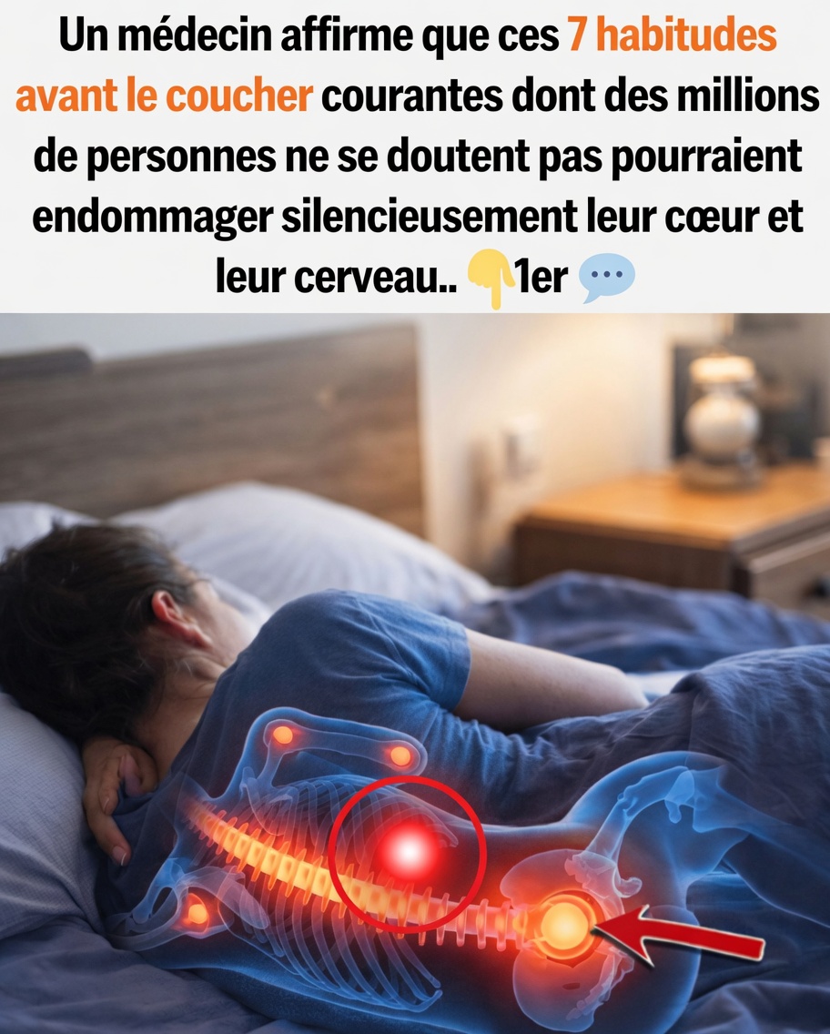L’erreur mortelle de sommeil qui pourrait déclencher une crise cardiaque et un AVC pendant la nuit !