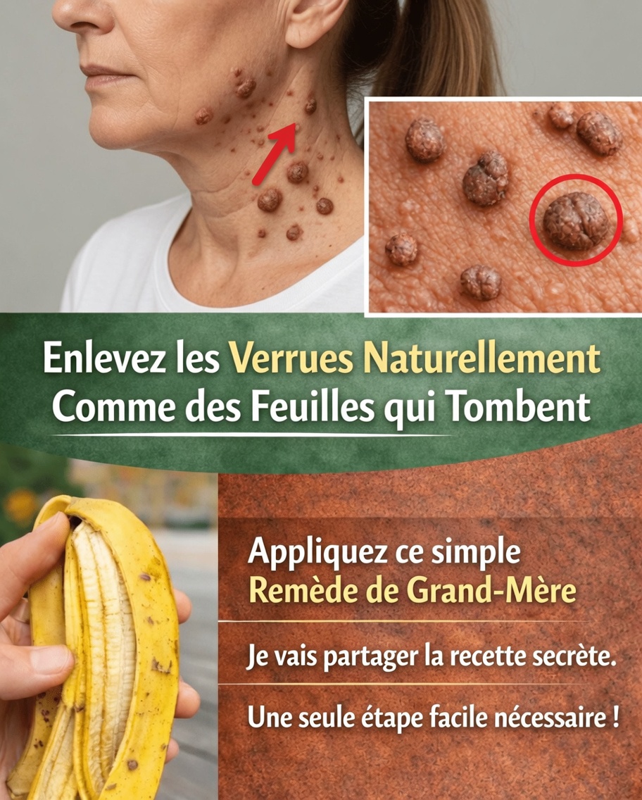 La peau de banane peut-elle vraiment aider à éliminer les verrues ? Un regard bienveillant sur ce remède maison simple