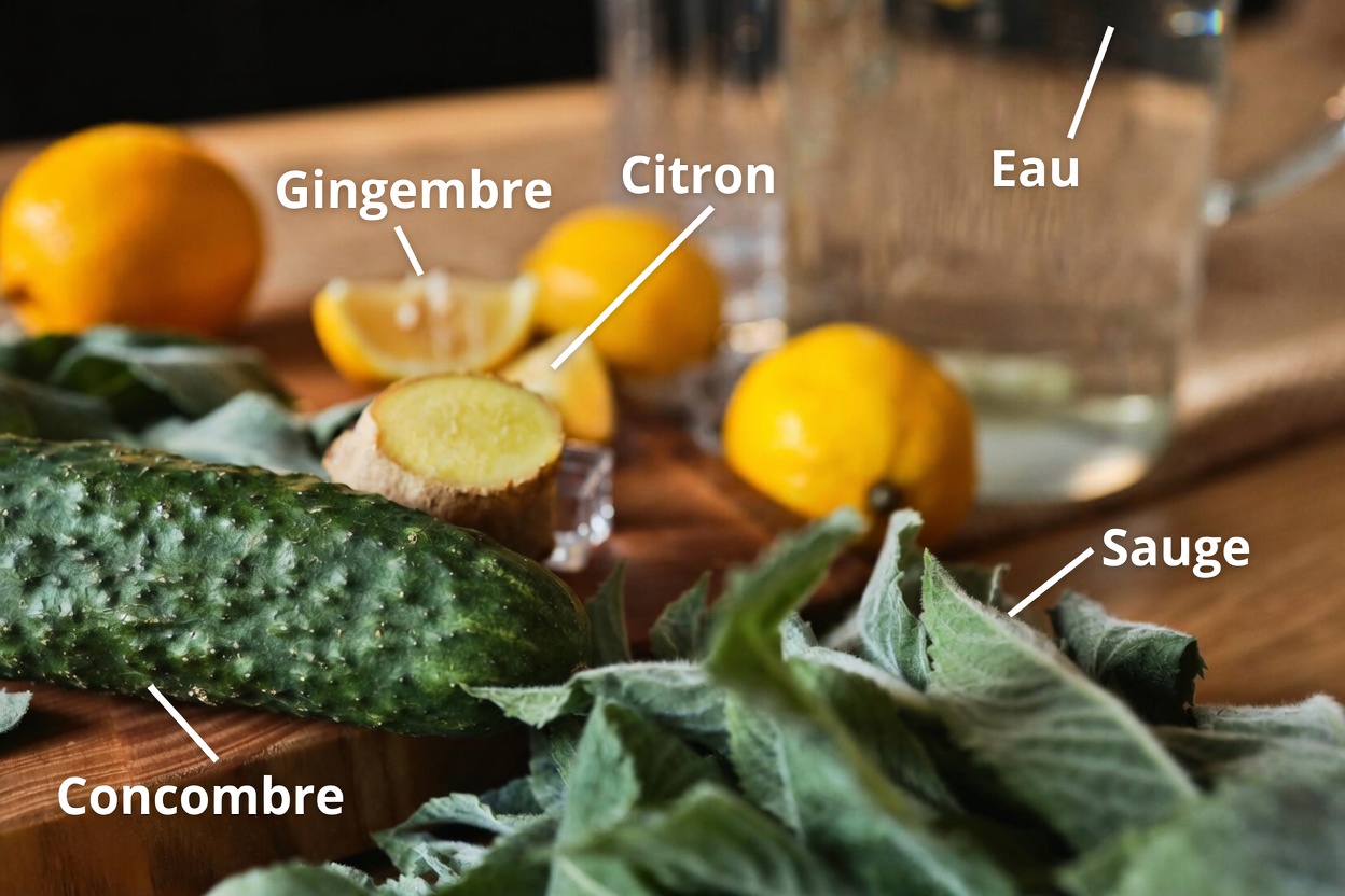 Que se passe-t-il dans votre corps lorsque vous buvez une eau détox au concombre, au citron et au gingembre pendant 14 jours ?