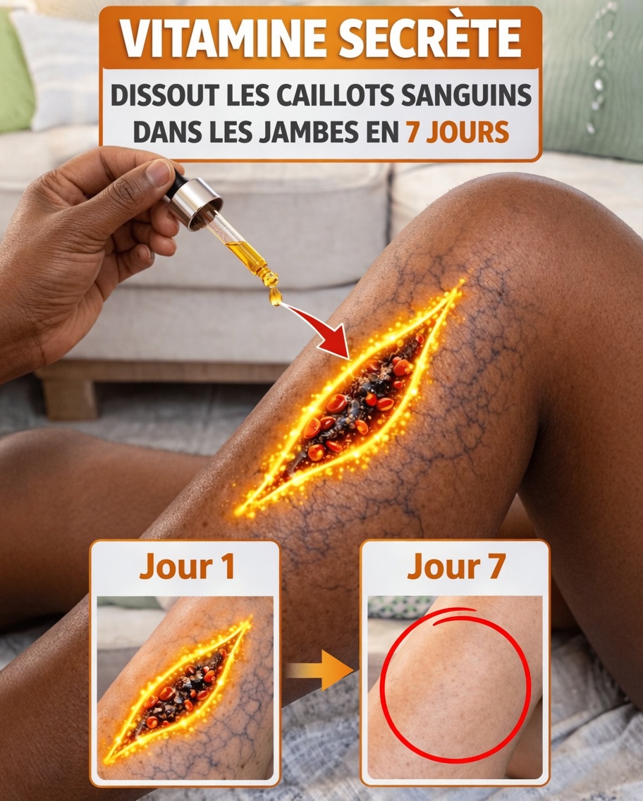 Cette vitamine courante pourrait-elle favoriser une circulation sanguine saine dans les jambes après 60 ans ?