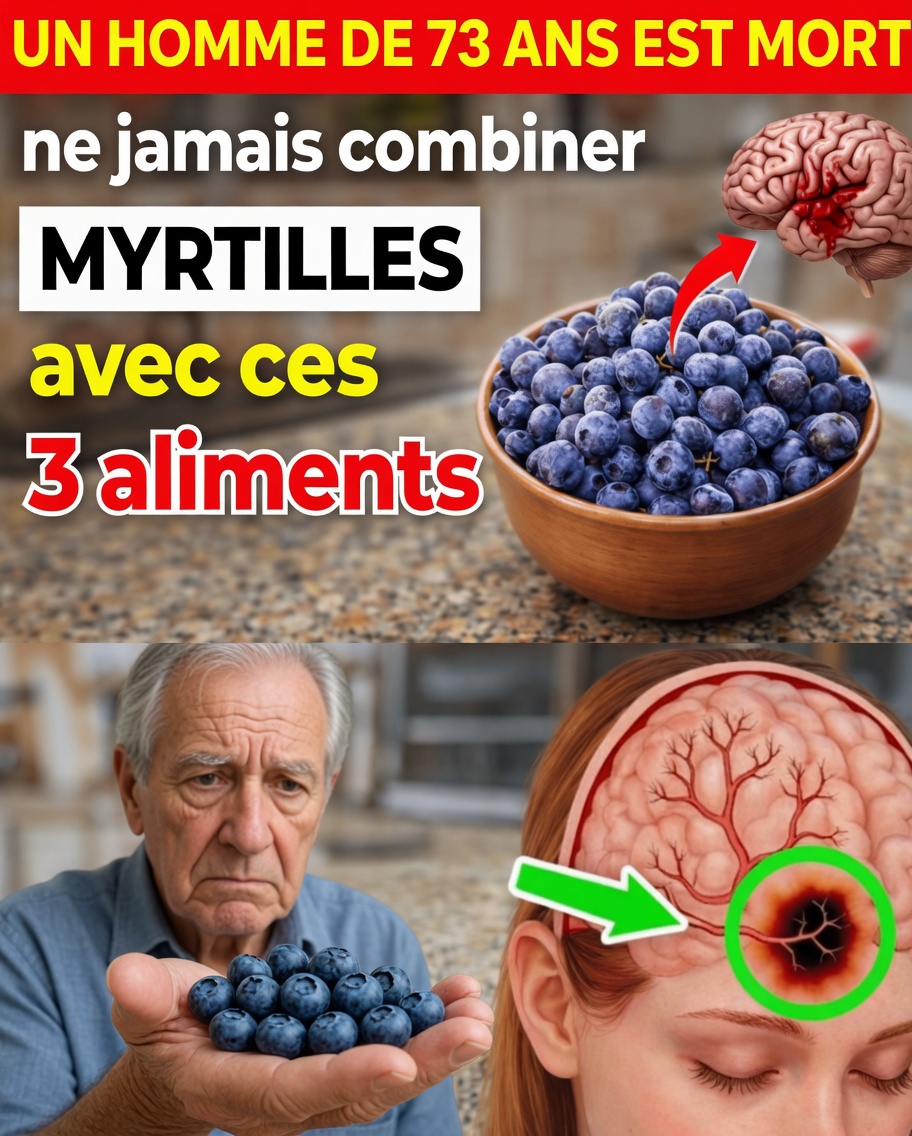 Seniors : Ne mangez jamais des myrtilles avec CES 3 aliments ! (Libérez plutôt leur véritable pouvoir)