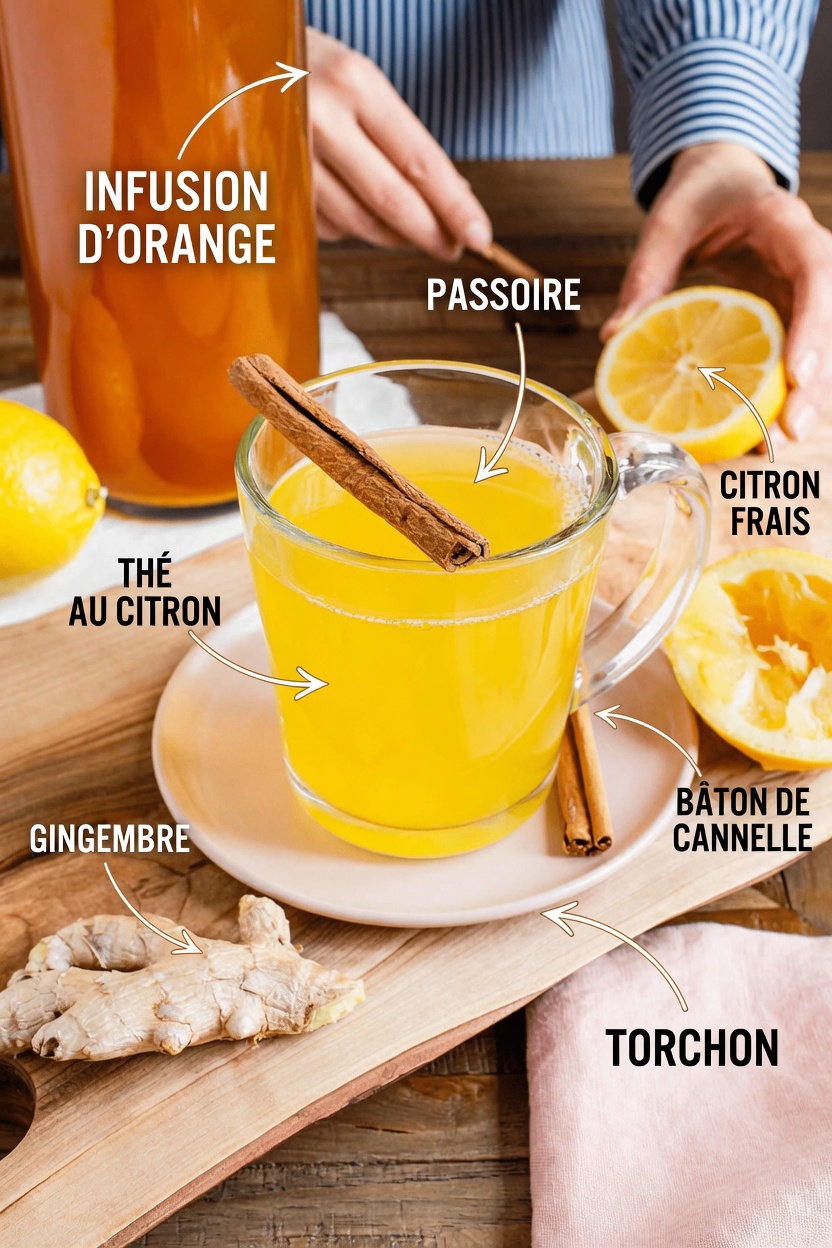 Réchauffez votre corps avec un tonique au gingembre, citron vert, ail, curcuma, clous de girofle et vanille (un coup de pouce réconfortant pour les journées froides)