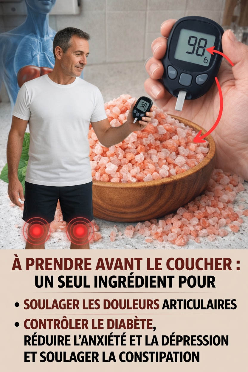 Le secret pour soulager les douleurs articulaires, l’anxiété et bien plus encore : découvrez le pouvoir du sel rose de l’Himalaya