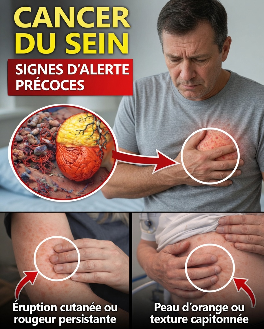 10 Signes Avant-coureurs du Cancer du Sein : Une Détection Précoce Pourrait Vous Sauver la Vie