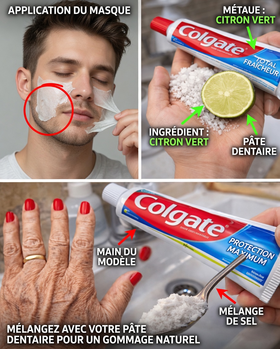 Le dentifrice et le bicarbonate de soude sont-ils la solution contre les rides et les taches brunes ? Découvrez la vérité