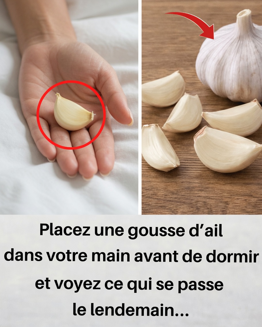 Mettez une gousse d’ail sur vos pieds avant de vous coucher : que se passe-t-il le lendemain ?