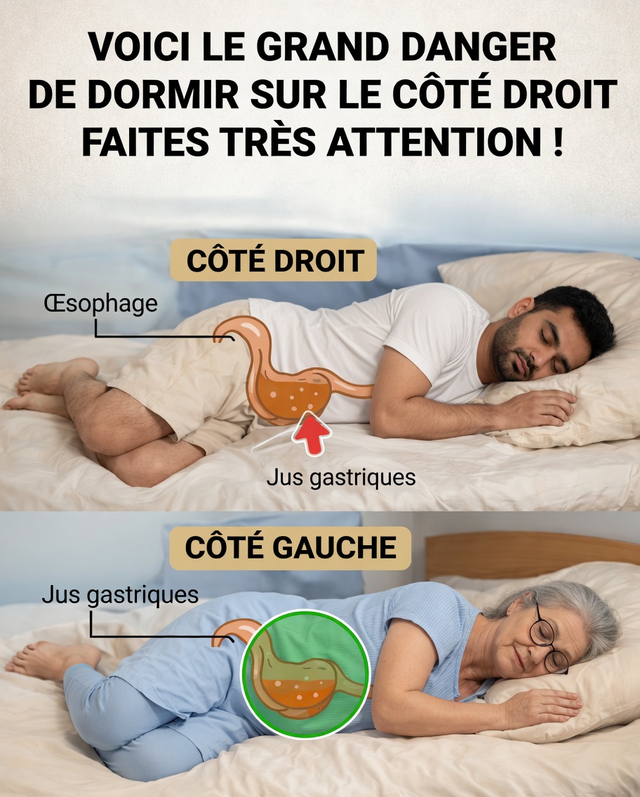 Dormir sur le côté droit ruinerait-il discrètement votre sommeil ?