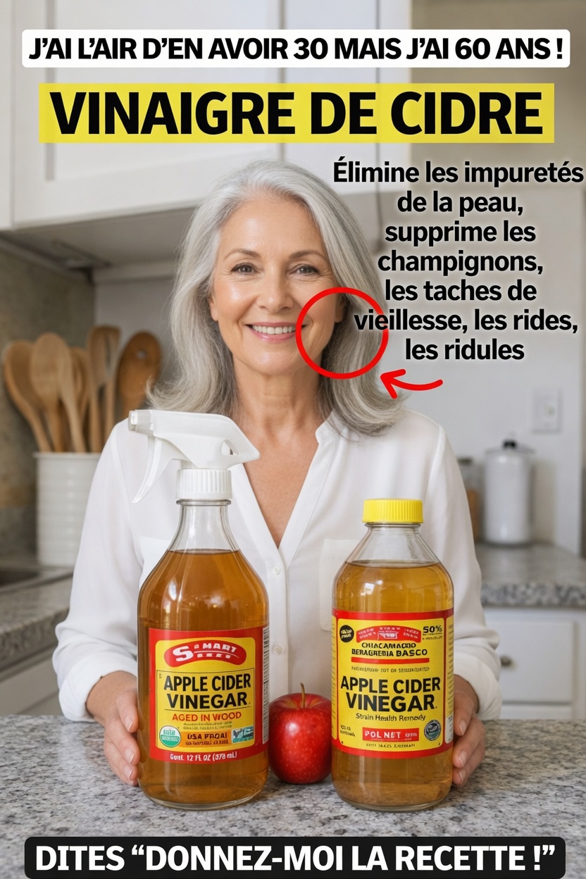 L’habitude au vinaigre de cidre de pomme dont parlent les seniors : astuce utile ou erreur cachée ?