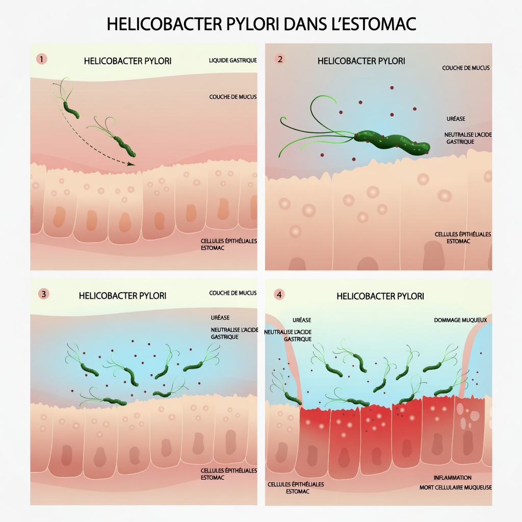 Avertissement Helicobacter pylori : ce germe gastrique silencieux pourrait-il vous affecter ?