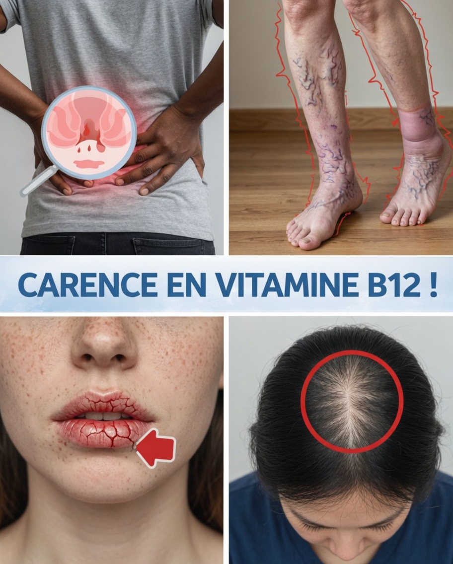 8 Signes étranges que votre corps réclame davantage de vitamine B12 – N’ignorez pas ces signaux d’alarme