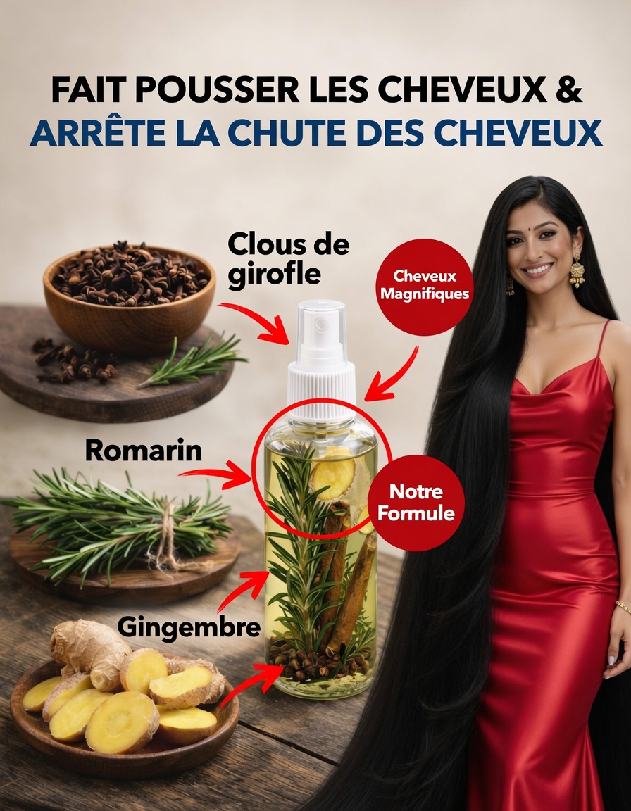 Ce remède naturel pour les cheveux aide à stimuler la pousse et à réduire la chute des cheveux