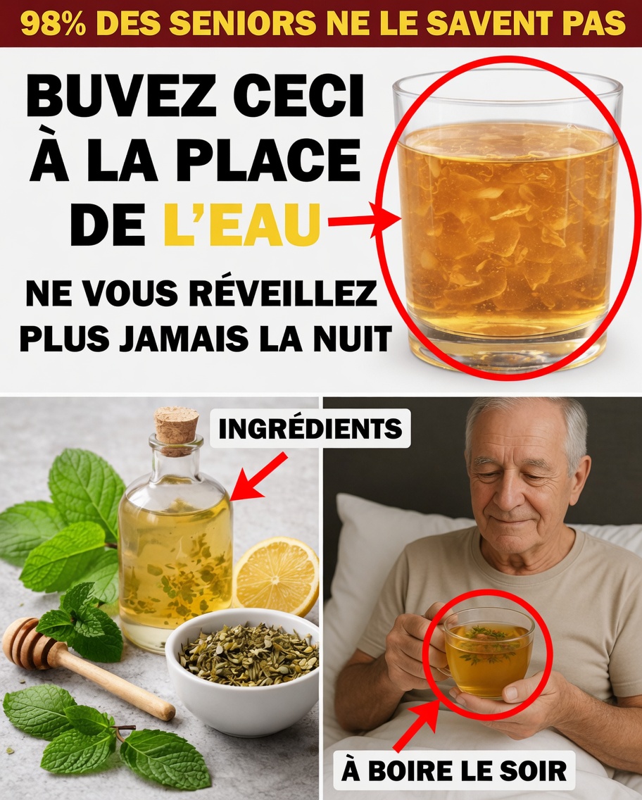 Plus de 60 ans et vous vous réveillez la nuit ? Découvrez des boissons à boire au coucher qui peuvent aider à favoriser naturellement un sommeil plus profond et plus réparateur