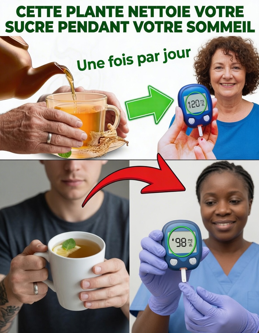 PLANTE N°1 qui ÉLIMINE l’excès de sucre pendant la nuit – Transformez votre corps !