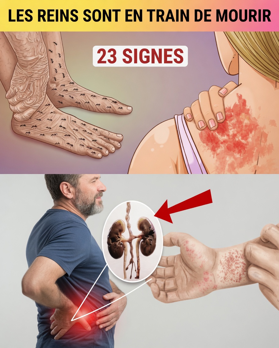23 signes étranges que vos reins pourraient avoir un problème et que beaucoup de gens négligent