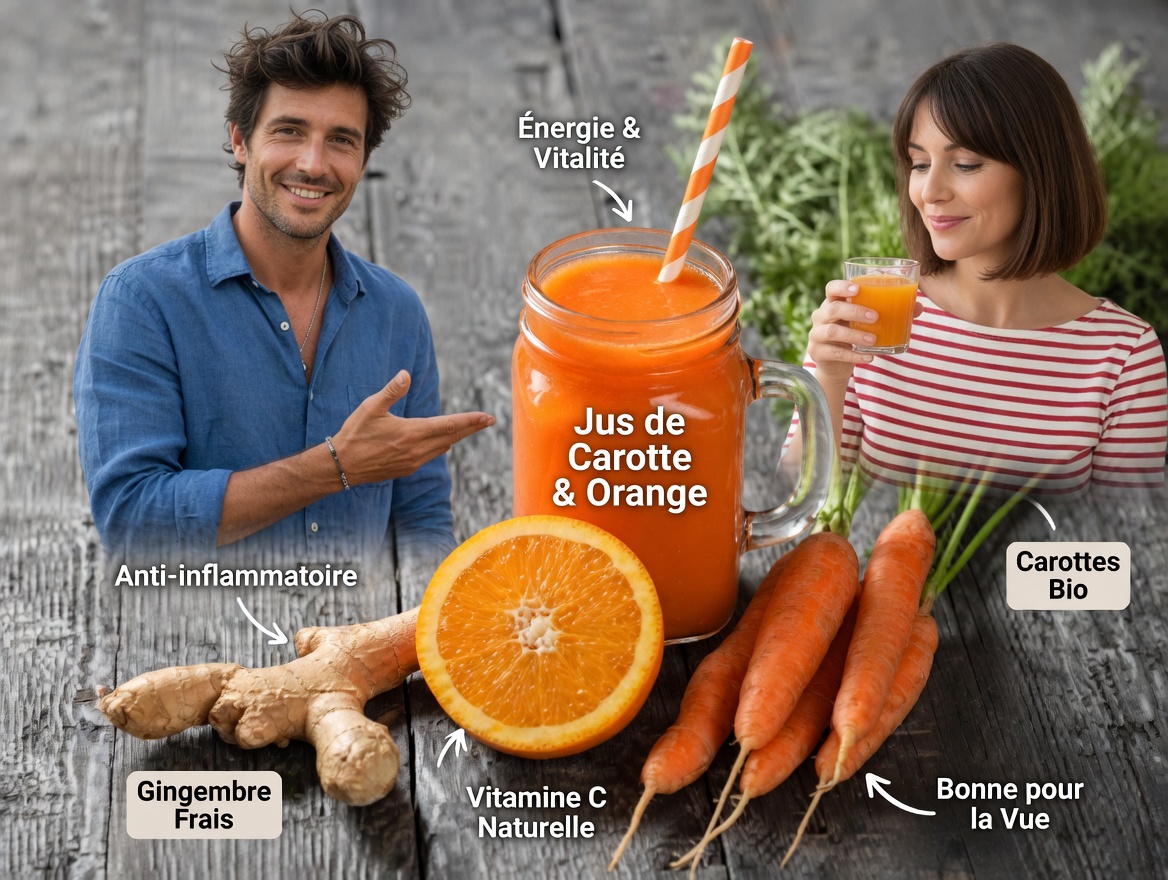 Jus de gingembre, citron et carotte pour la santé des yeux : le rituel matinal à 3 ingrédients qui sauve la vue de milliers de personnes (vous regretterez de ne pas avoir commencé hier)