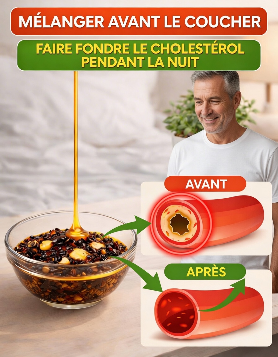 Mélangez ces 3 objets du quotidien avant de vous coucher – regardez vos artères s’assouplir pendant que vous dormez