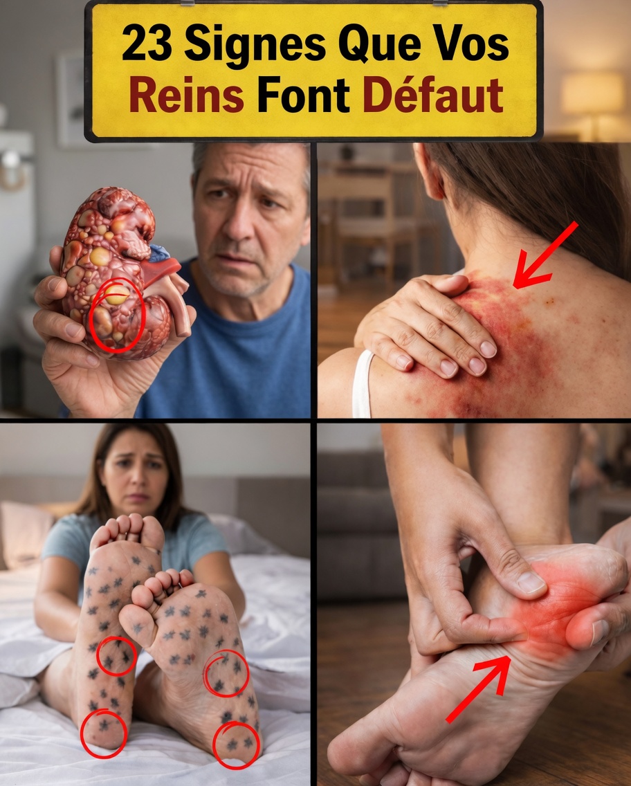 23 Signes d’alerte importants indiquant que vos reins pourraient souffrir en silence et nécessitent une attention