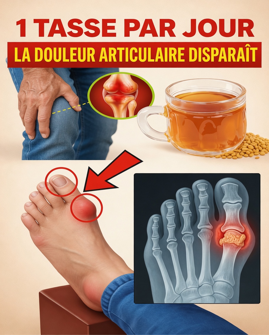 Soulagement rapide ! Cela atténuera naturellement les douleurs articulaires