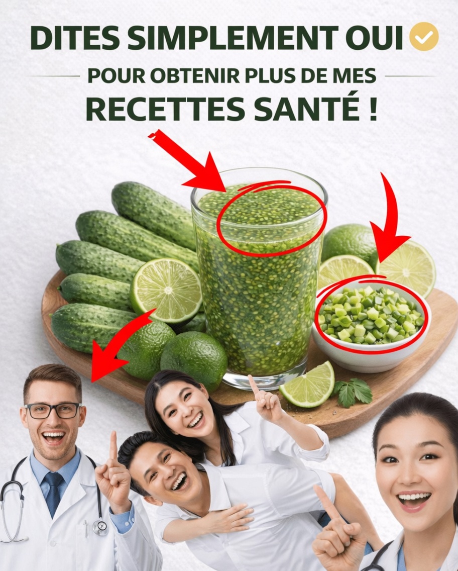 Les bienfaits du mélange citron-concombre : la boisson naturelle rafraîchissante qui surprend beaucoup de monde