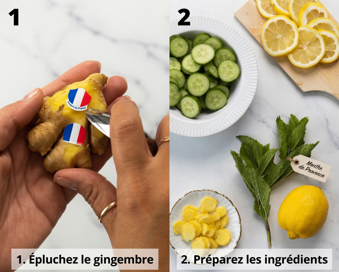 Les bienfaits du mélange citron-concombre : la boisson naturelle rafraîchissante qui surprend beaucoup de monde