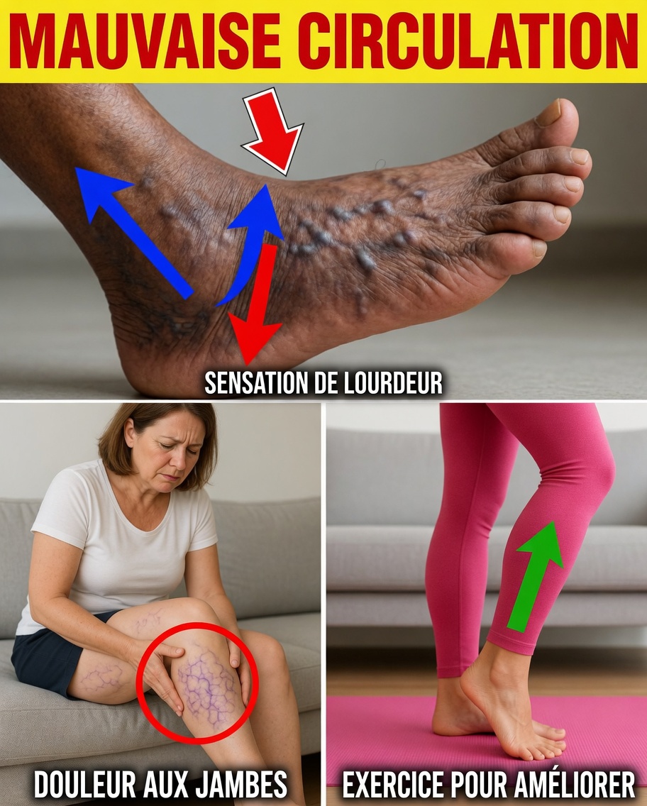 Améliorez la circulation sanguine dans vos jambes avec ces 6 exercices simples sans équipement à faire à la maison
