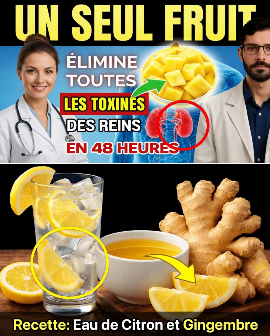 Top 4 fruits qui détoxifient vos reins pendant la nuit et libèrent une énergie cachée