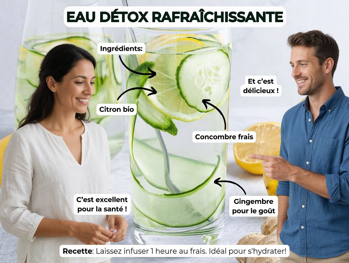 Boisson matinale pour revitaliser rapidement vos reins