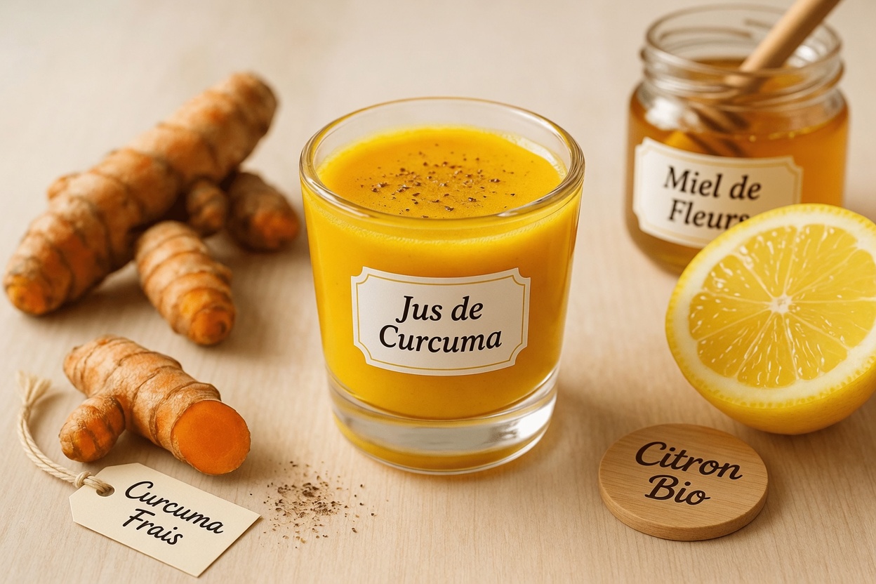 Revitalisez naturellement vos reins, votre foie et vos poumons : le pouvoir du curcuma et du jus de citron