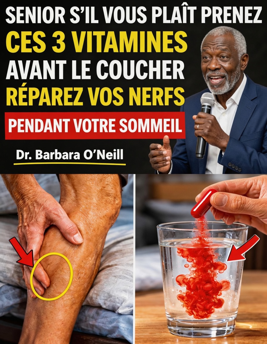 3 vitamines à prendre au coucher qui donnent aux seniors des jambes plus fortes et plus stables du jour au lendemain (même si vous avez « tout essayé »)