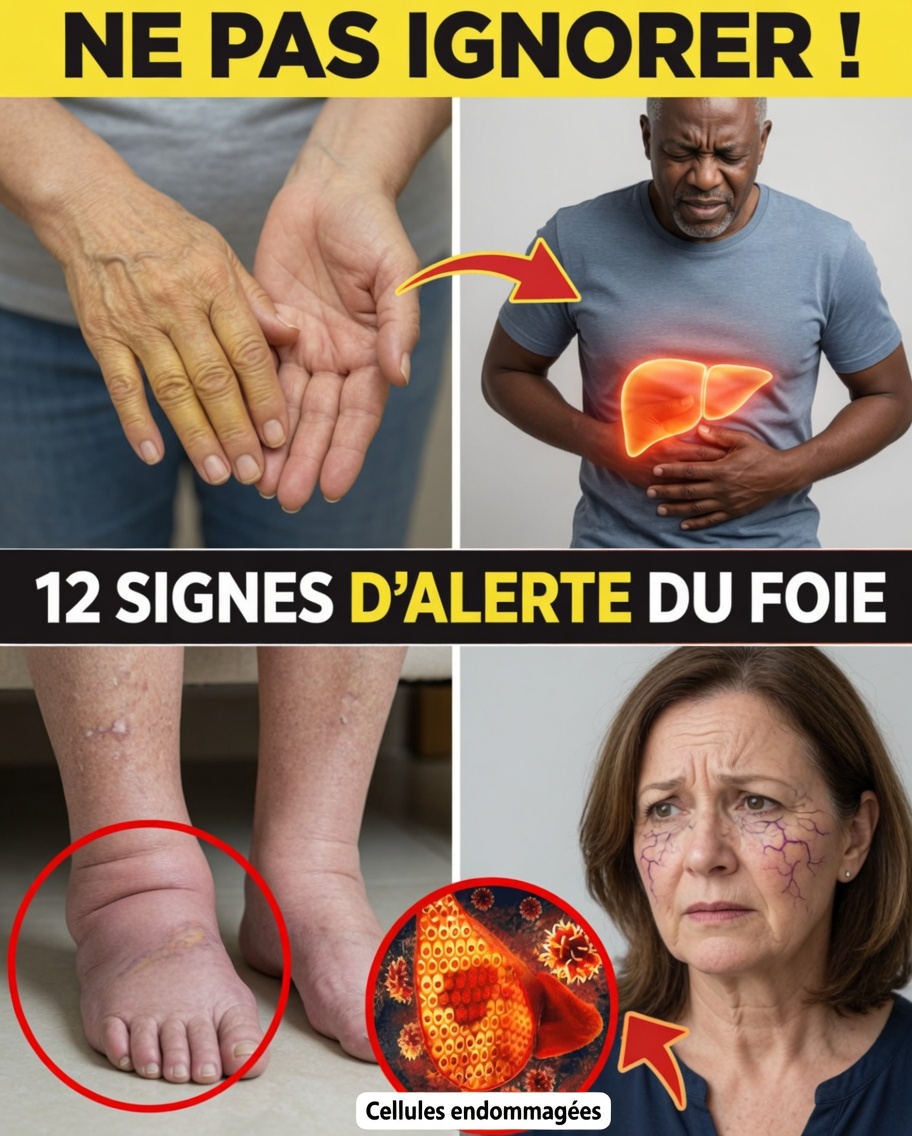 Comment vos pieds vous avertissent de problèmes de foie : ne manquez pas ces signes subtils