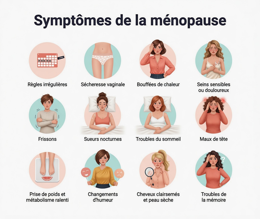 Ménopause précoce : 10 signes (et plus encore) à surveiller !