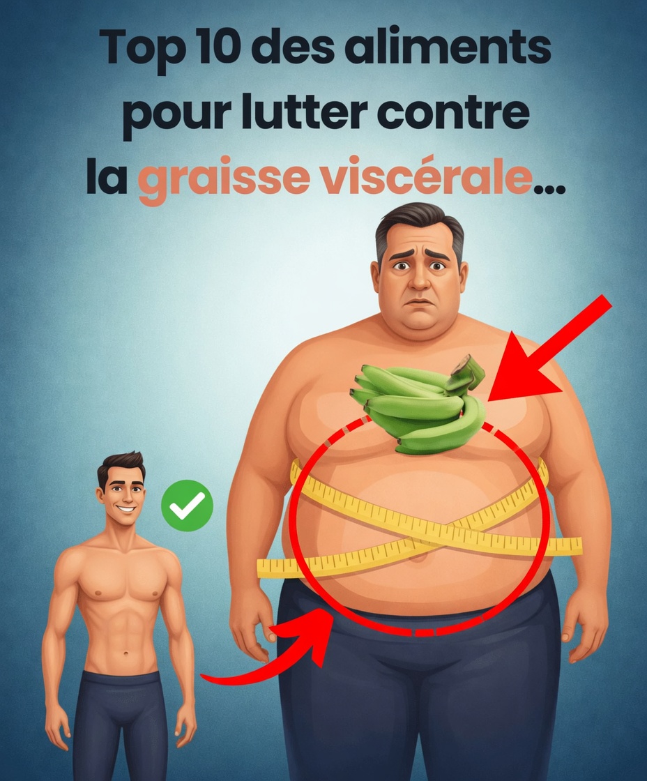 Top 10 des aliments pour combattre la graisse viscérale du ventre (brûlez la graisse du ventre et perdez vite !)