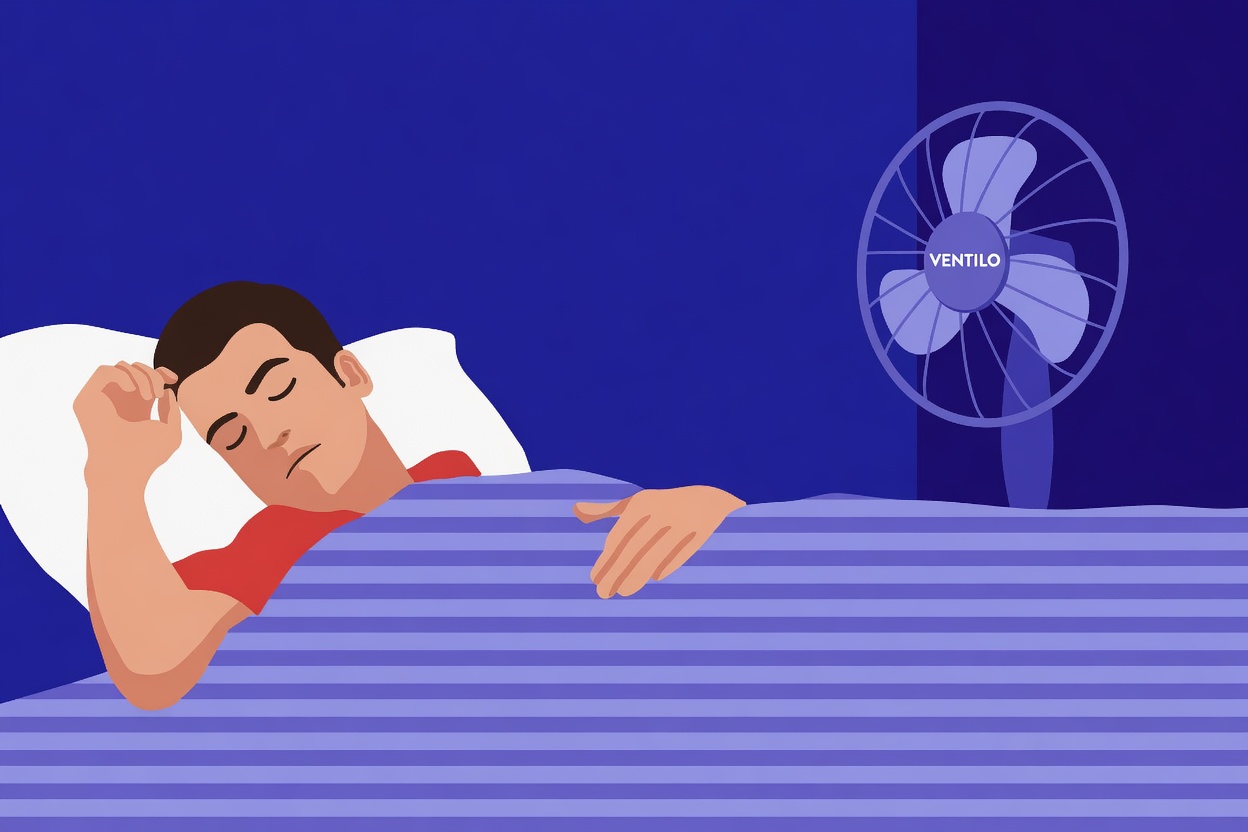 Dormir avec un ventilateur allumé toute la nuit : une habitude courante qui pourrait affecter votre santé