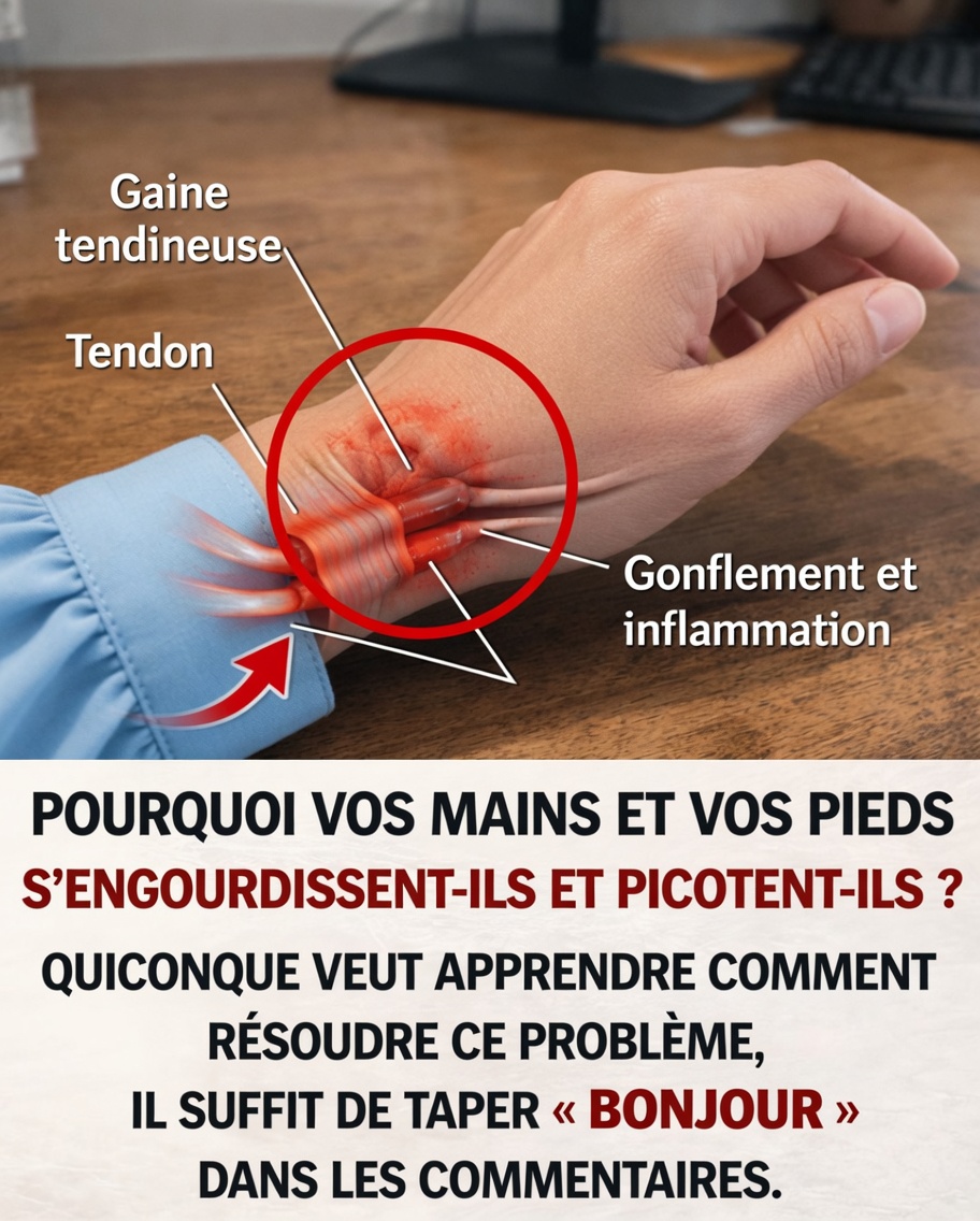 Pourquoi vos mains s’engourdissent-elles ? Causes fréquentes et remèdes naturels qui fonctionnent vraiment