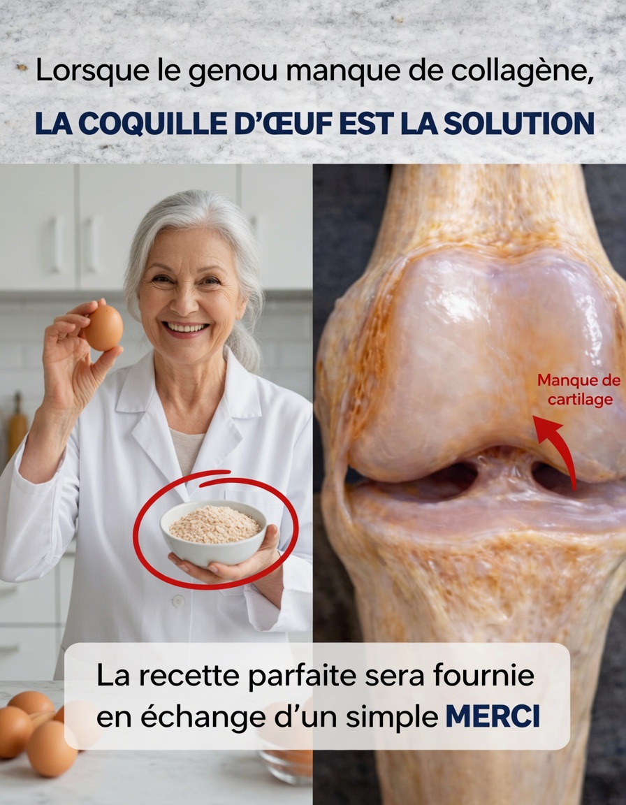 Coquille d’œuf pour le collagène du genou : peut-elle vraiment soulager les douleurs articulaires ?